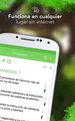 Biblia Reina Valera gratis completa sin internet android App screenshot 1